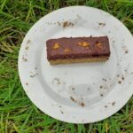 Choc orange bar on plate2